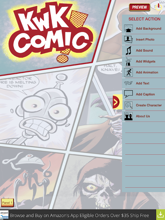 KWKComic Capture d'écran 3