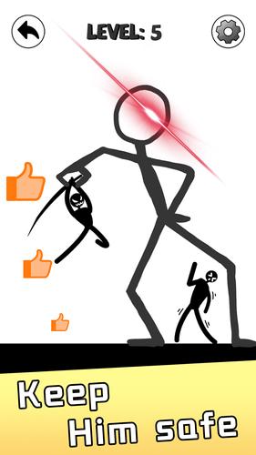 Schermata Save Stickman: Brain Draw Line 2