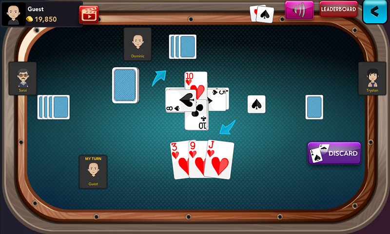 Schermata Offline Crazy Eights - Free Card Game 4