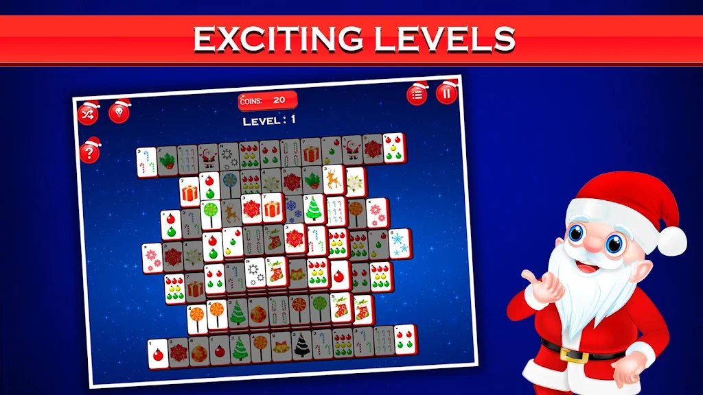 Mahjong Deluxe - Christmas Fun應用截圖第1張