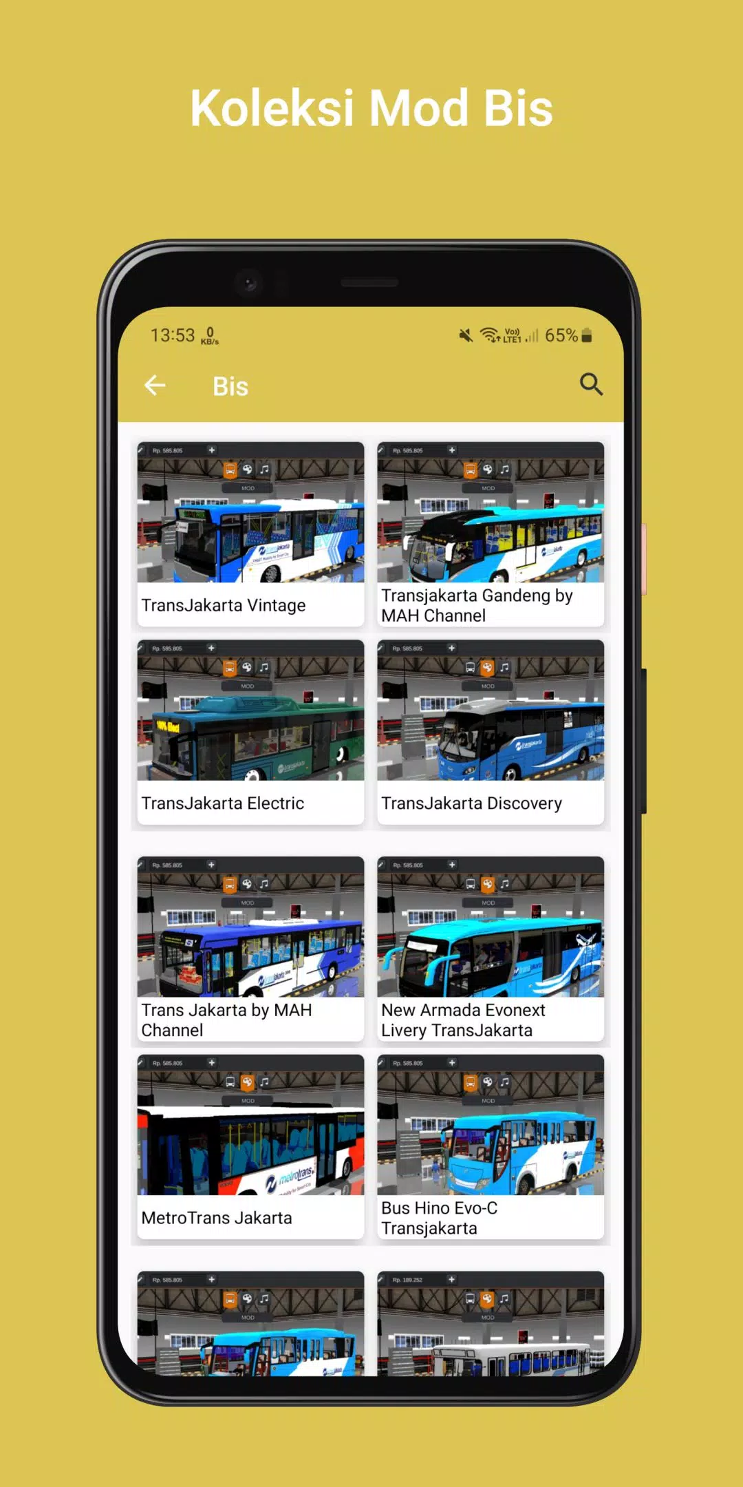 MOD Bus Simulator Indonesia Скриншот 2