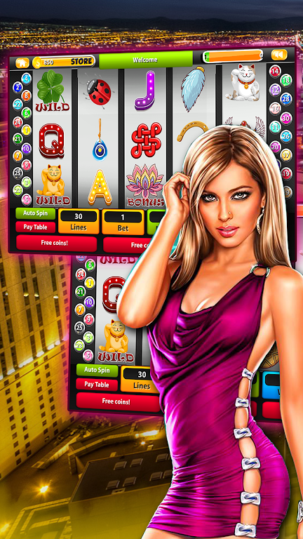 Lucky Vegas Slots - Free Vegas Ảnh chụp màn hình 1