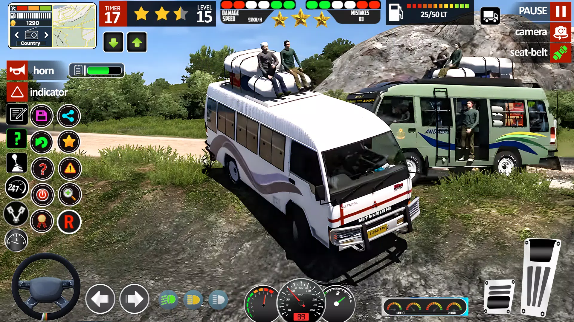 Mini Bus Game: Bus Driving 3D Ekran Görüntüsü 4