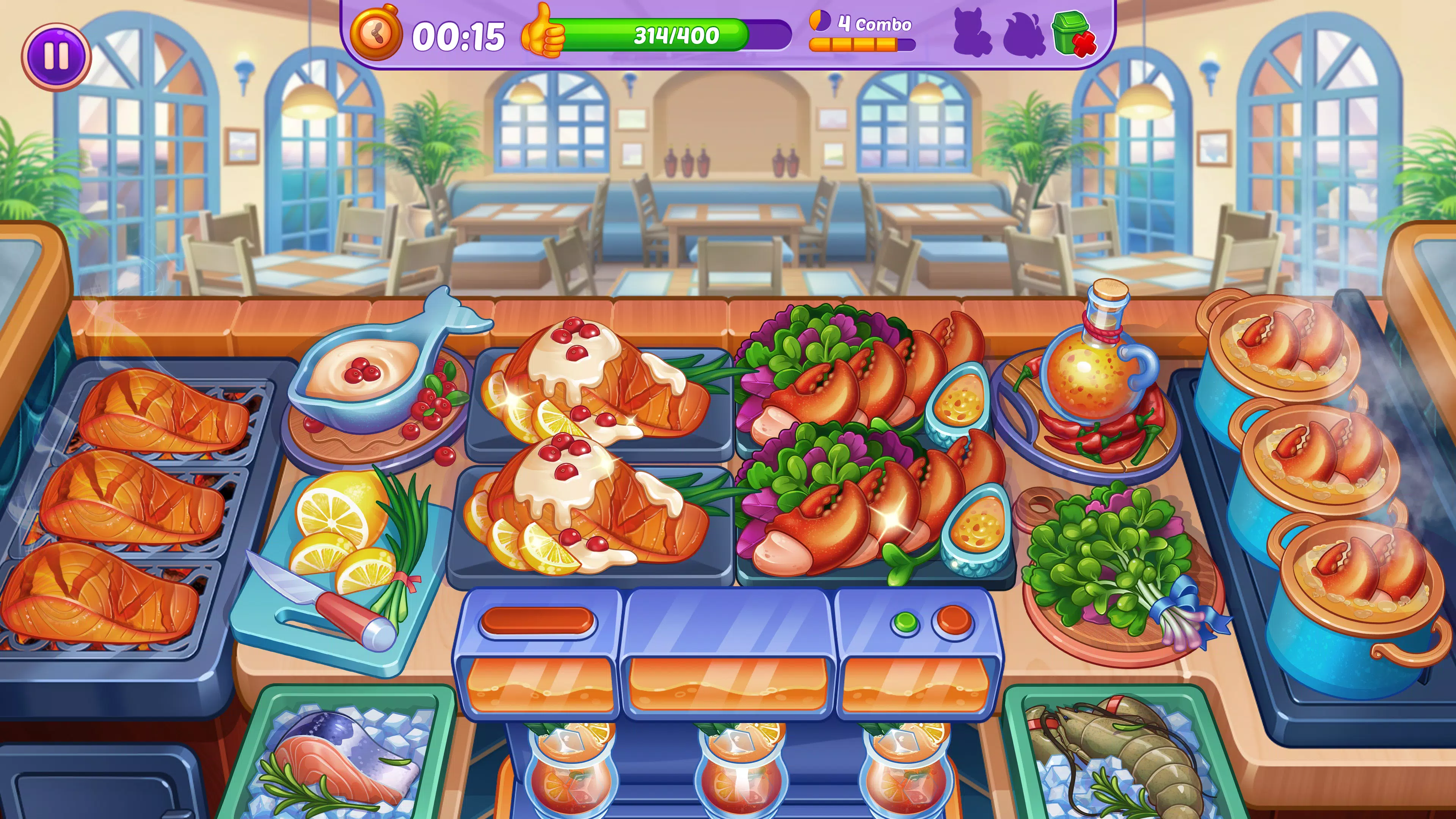 Cooking Crush - 料理ゲーム スクリーンショット 2