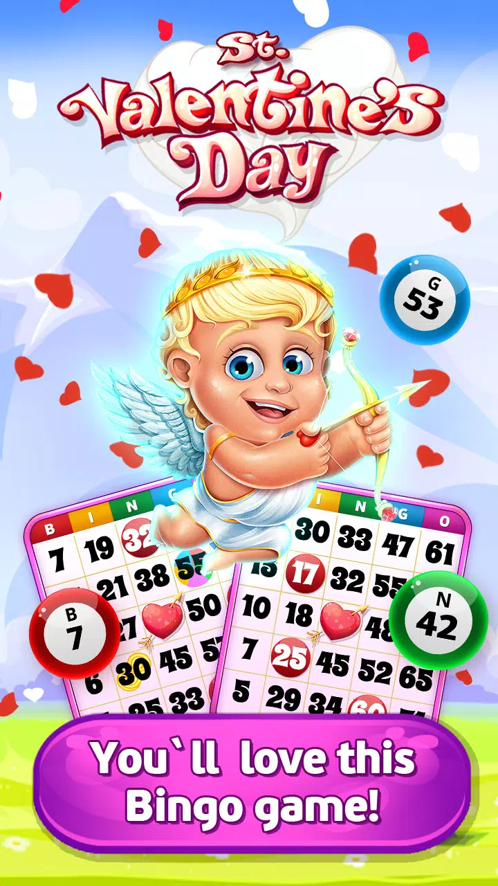 Bingo St. Valentine's Day Screenshot 1