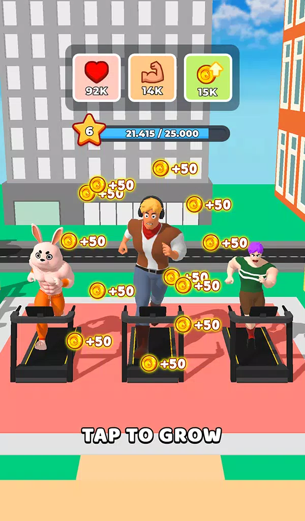 Gym Idle Clicker: Fitness Hero Ảnh chụp màn hình 4