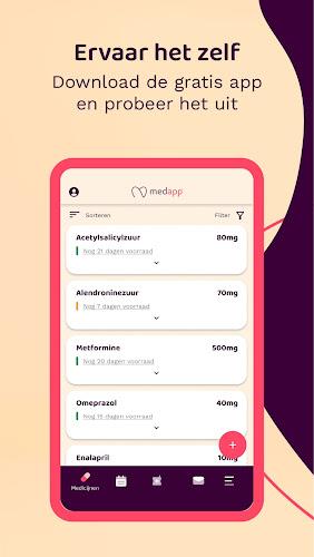 MedApp: jouw medicijnapp Скриншот 2