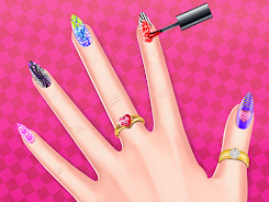 Nail Salon - Fashion Nail Art स्क्रीनशॉट 1