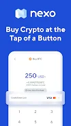 Nexo: Buy Bitcoin & Crypto Capture d'écran 1