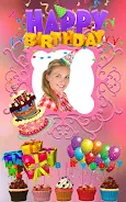 Birthday Photo Frames & Editor স্ক্রিনশট 4