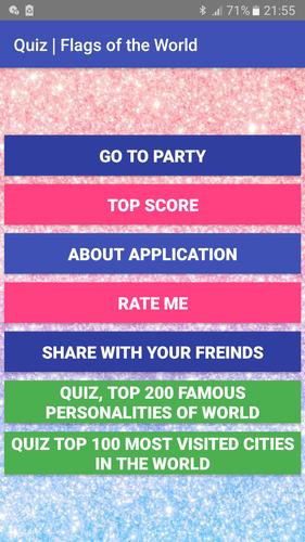 Quiz | Flags of the Countries Captura de pantalla 1