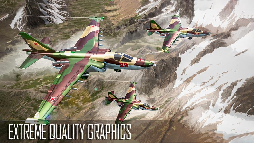 Jet Fighter: Sky Combat 3D应用截图第4张