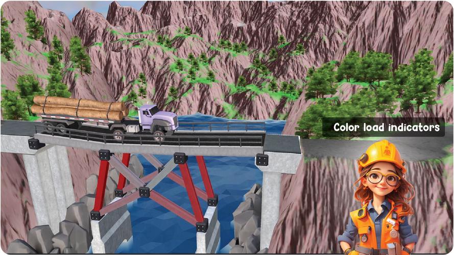 Bridge Constructor Скриншот 1