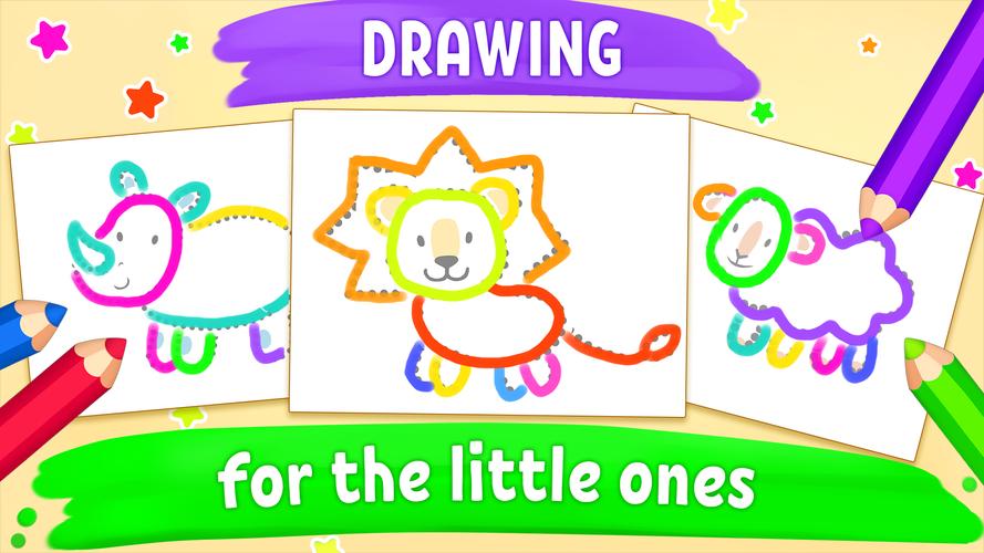 Coloring book Games for kids 2 Captura de pantalla 1