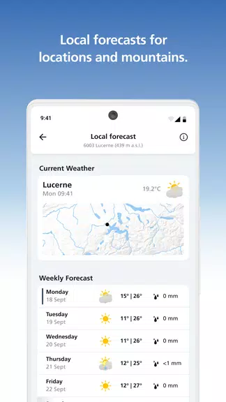 MeteoSwiss স্ক্রিনশট 3