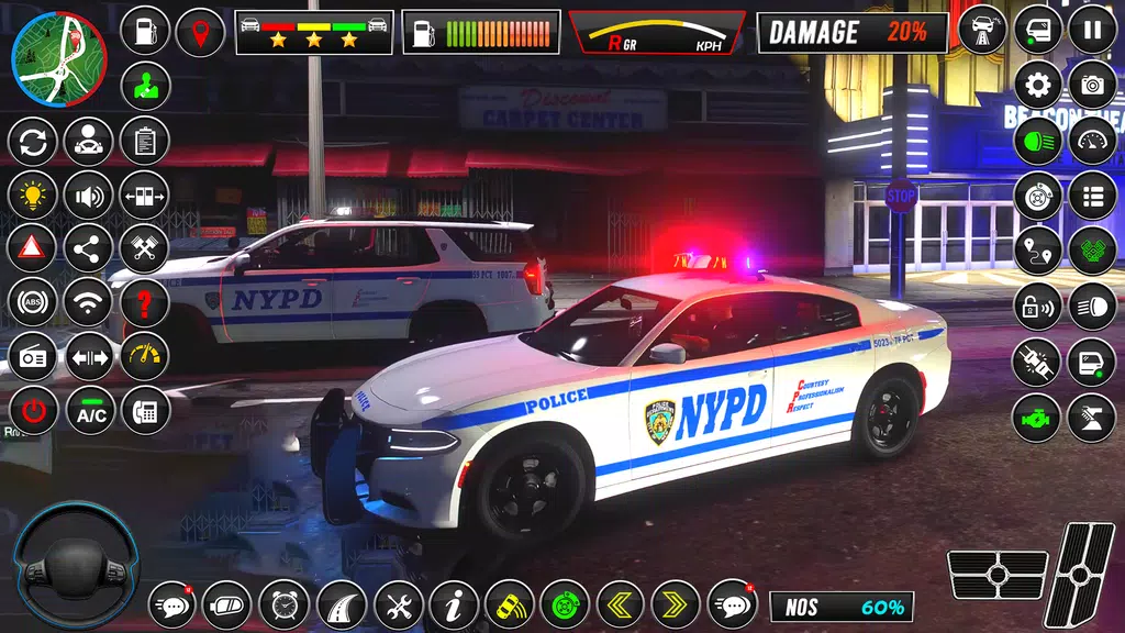 US Police Chase: Cop Car Games 스크린샷 2