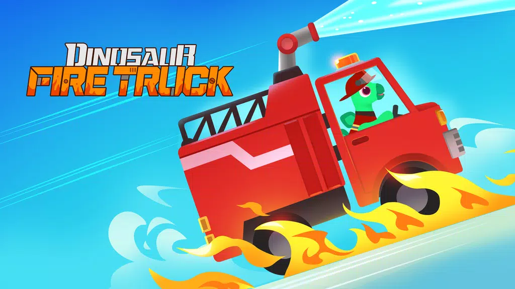 Dinosaur Fire Truck: for kids ဖန်သားပြင်ဓာတ်ပုံ 1