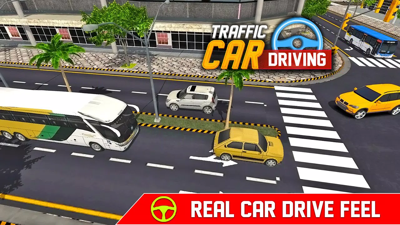 Traffic And Car Driving - Sim Schermafbeelding 2