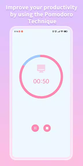 Brain Focus Productivity Timer Скриншот 1