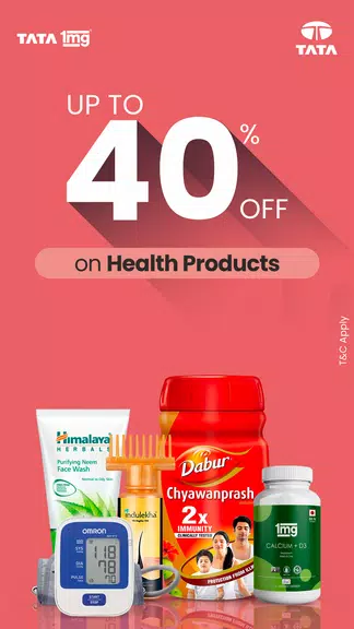 TATA 1mg Online Healthcare App應用截圖第3張