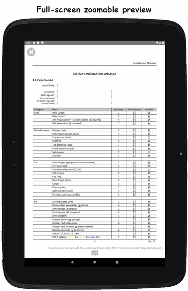 Fill and Sign PDF Forms 스크린샷 4