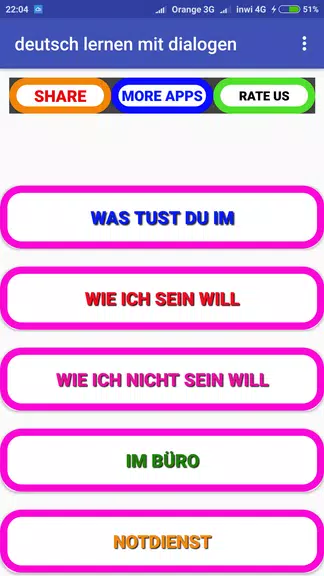 deutsch lernen durch hören  A1 Schermafbeelding 1