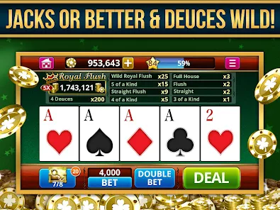 Video Poker Play Poker Offline স্ক্রিনশট 2