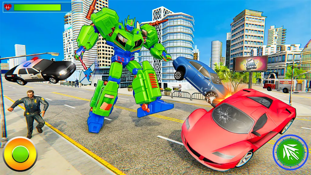 Robot Hero City Battle ภาพหน้าจอ 1