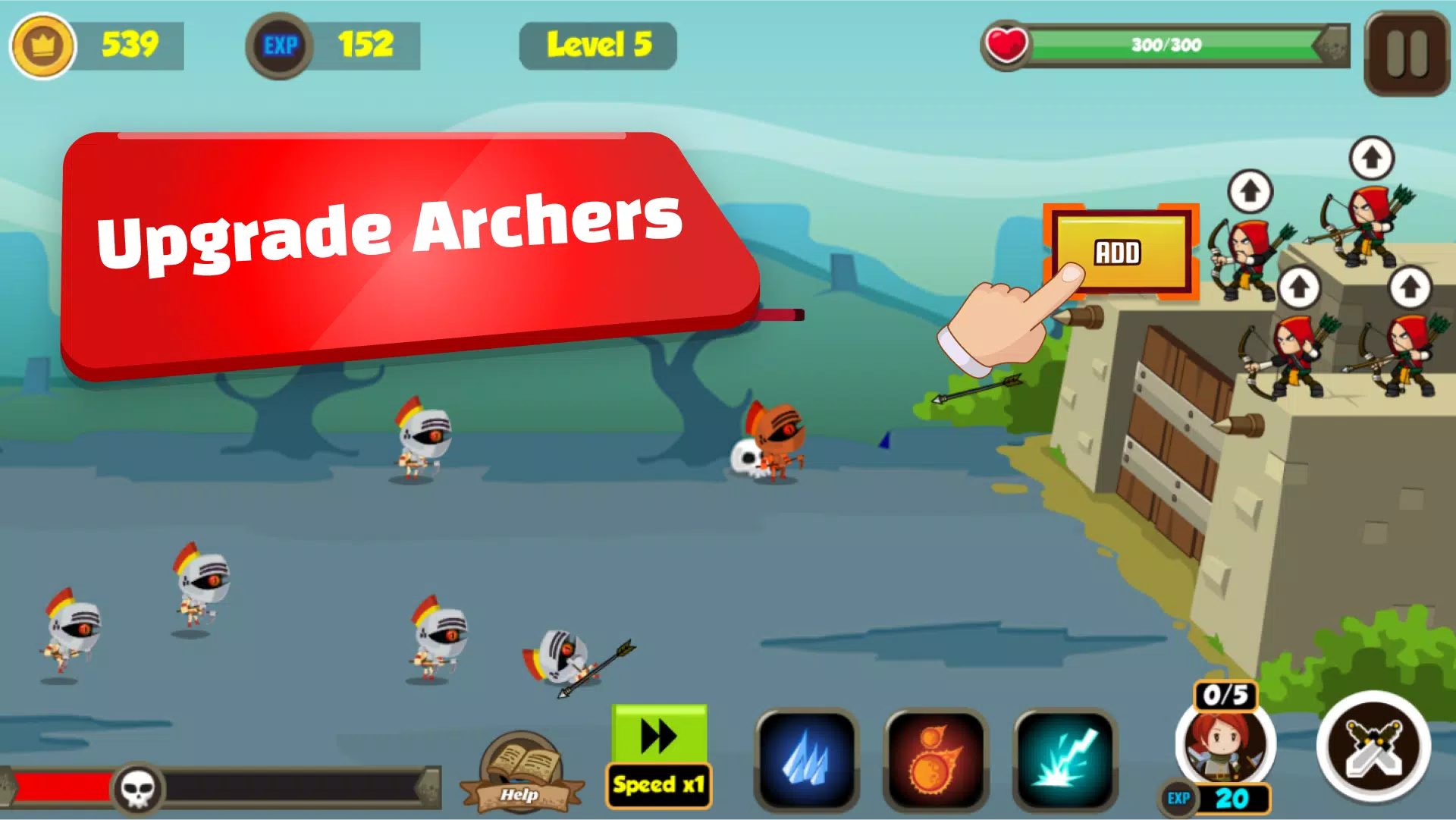 Idle Fortress: Tower Defence ภาพหน้าจอ 2