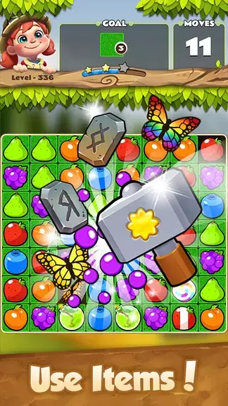 Fruits POP : Match 3 Puzzle ภาพหน้าจอ 4