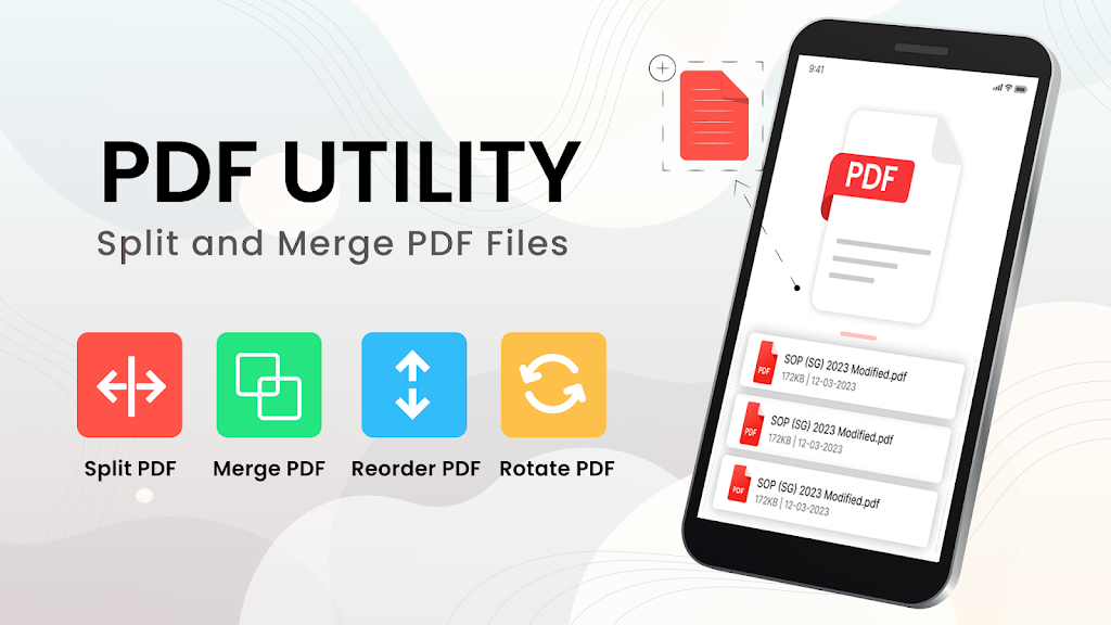 Split & Merge PDF files স্ক্রিনশট 1