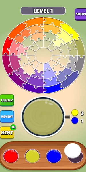 Color Merge Puzzle Tangkapan skrin 1