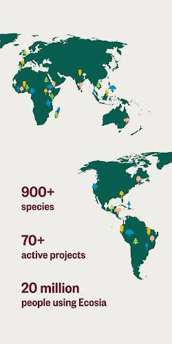 Ecosia: Browse to plant trees Captura de tela 4