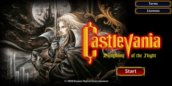 Castlevania: SotN Capture d'écran 1