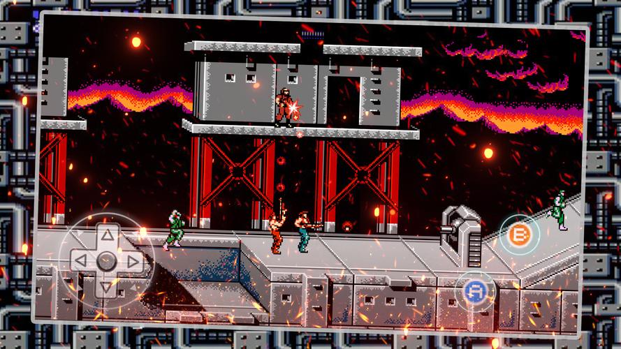 Super Contras: Metal Soldier 2 スクリーンショット 1