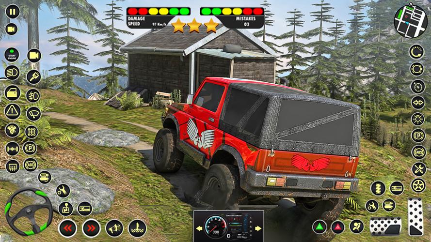 US Offroad Fury Car Driving 3D スクリーンショット 3