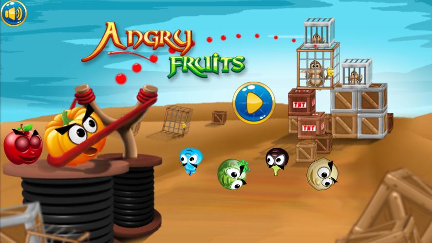 Angry Fruits スクリーンショット 1