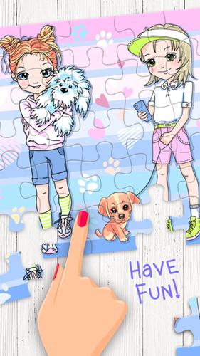 Jigsaw puzzles for girls Captura de pantalla 1