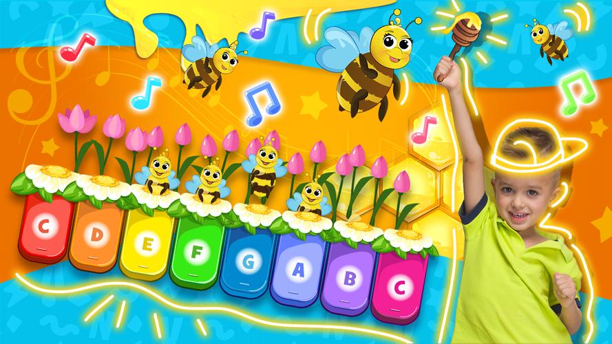 Vlad y Niki: Piano para niños Captura de pantalla 1