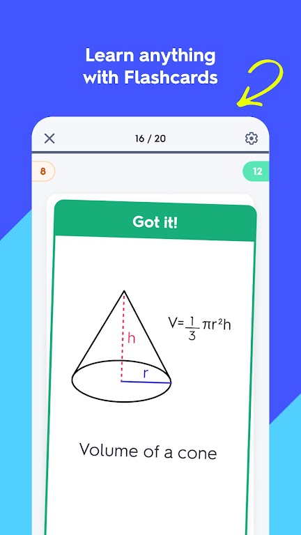 Schermata Quizlet: AI-powered Flashcards Mod 1