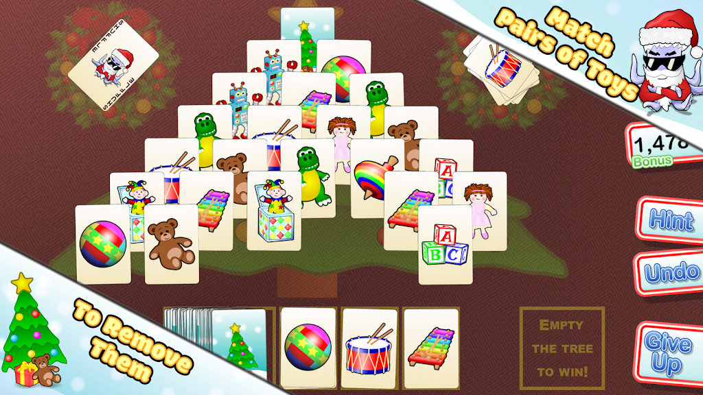 Christmas Tree Solitaire Скриншот 2