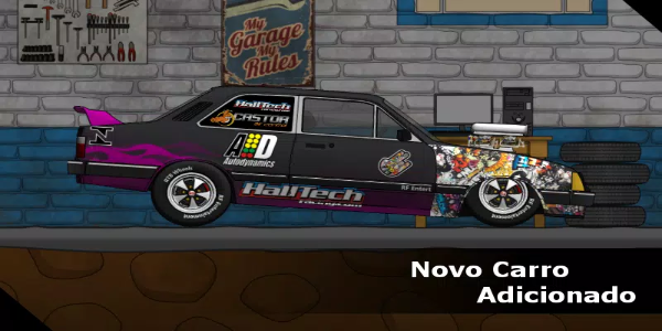Brasil Tuned Cars Drag Race स्क्रीनशॉट 1