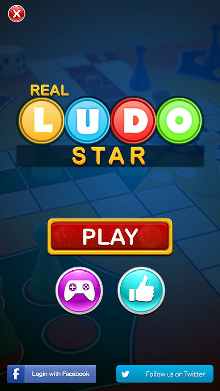 Real Ludo Star King : Board Game ဖန်သားပြင်ဓာတ်ပုံ 1