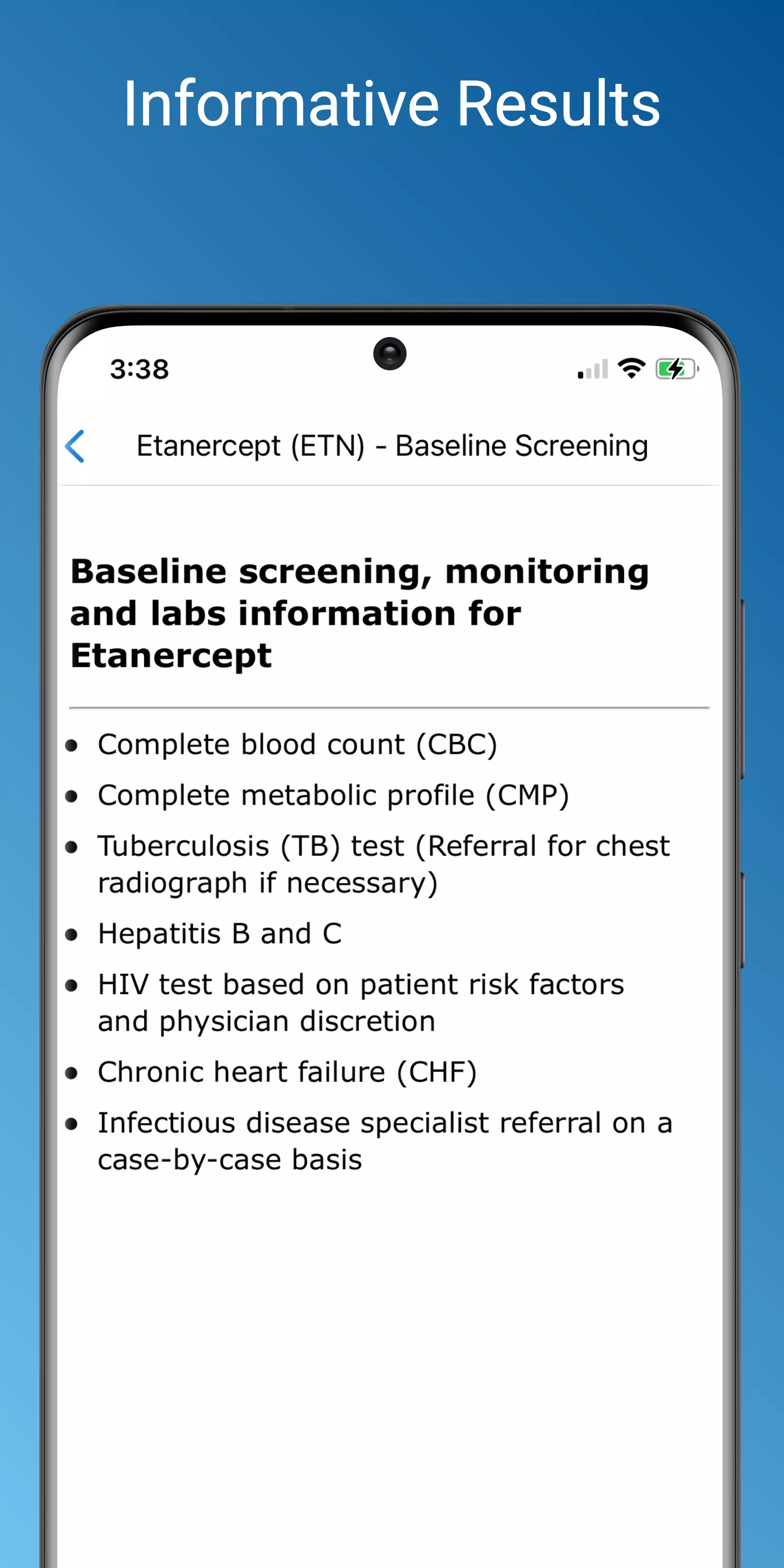 Clinical Guidelines Screenshot 4