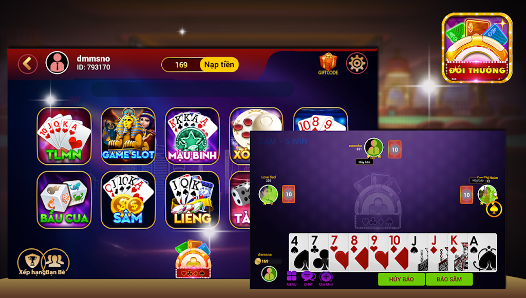 BemClub game danh bai doi thuong Captura de tela 1
