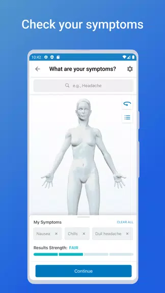 WebMD: Symptom Checker ภาพหน้าจอ 1