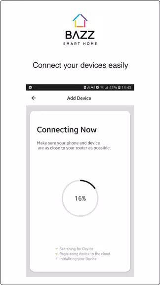 BAZZ Smart Home スクリーンショット 3