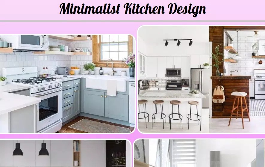 Minimalist Kitchen Design Captura de pantalla 4