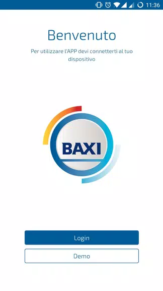 BAXI HybridApp स्क्रीनशॉट 1