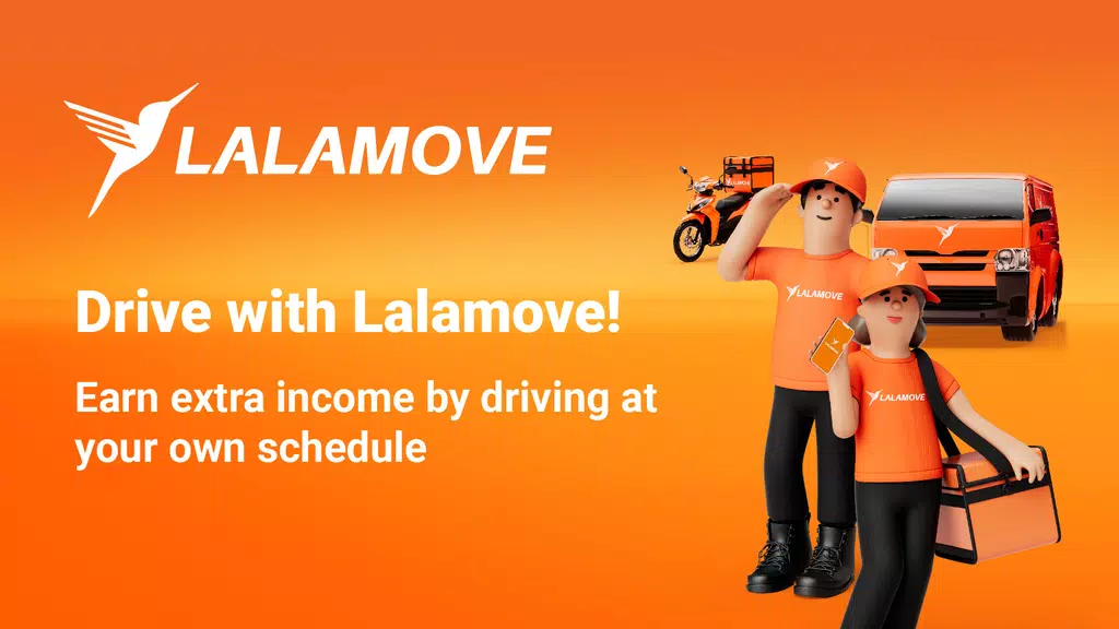 Lalamove Driver - Drive & Earn ภาพหน้าจอ 1